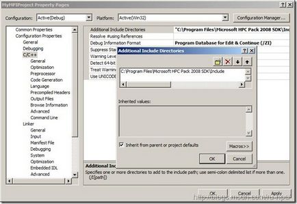 Ms-mpi - - visual studio - windows HPC szerver - orosz blog fejlesztés HPC (vizuális) Ms-mpi - - visual studio - windows HPC szerver - orosz blog fejlesztés HPC