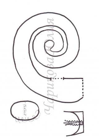 М'яка іграшка змія - символ 2013 року