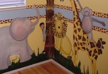 Наклейки на стіну в дитячу кімнату інтер'єрні для декору, що світяться для меблів, картинки для
