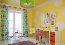 Postituri pe perete în interiorul camerei pentru copii pentru decorare, luminoase pentru mobilier, imagini pentru