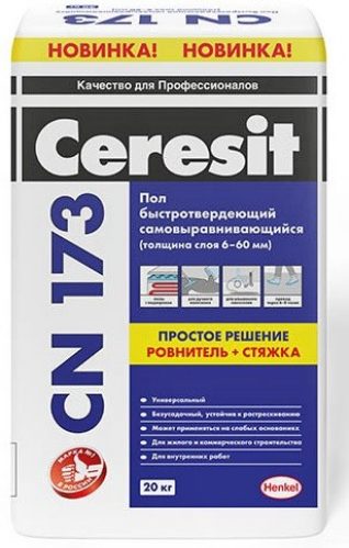 Filler Ceresit cn emeleten 173 (anhidrit gipsz felületek, hogy) Filler Ceresit cn emeleten 173