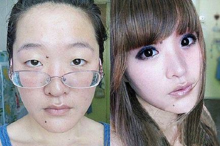 Неймовірні перетворення! 18 дівчат-азіаток до і після макіяжу