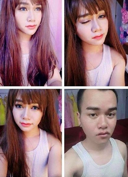 Неймовірні перетворення! 18 дівчат-азіаток до і після макіяжу