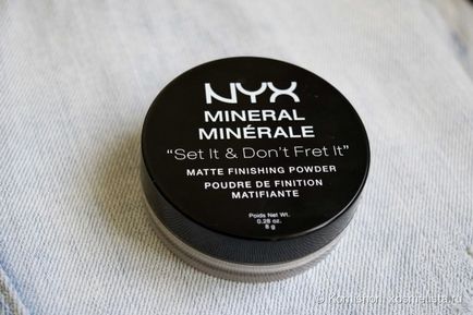 Nyx mineral matte finishing powder - mfp 01 light