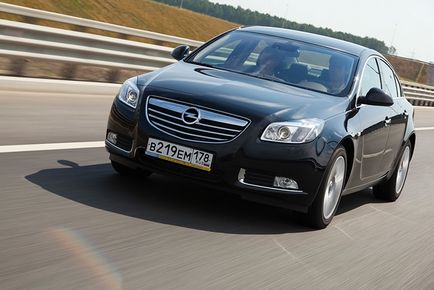 Opel Insignia kapott egy orosz útlevelet és az új berendezések - tesztvezetés