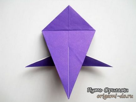 Octopus - origami simplu pentru copii - modul de origami