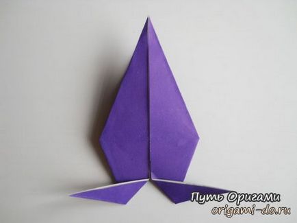 Octopus - origami simplu pentru copii - modul de origami
