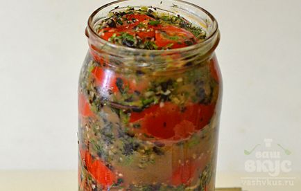 Гострі помідори з часником і базиліком (покроковий фото рецепт)