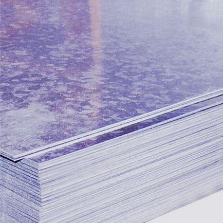 Placa galvanizata facem cu mainile proprii (galvanizate) Foi galvanizată facem cu mâinile noastre
