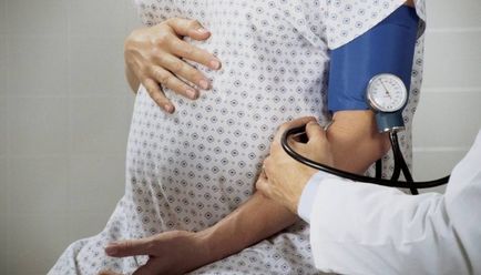 Scăderea în sarcină în stadiile târzii