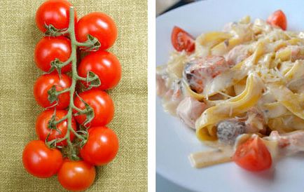 Pasta fettuccine cu somon în sos de smântână pas cu pas