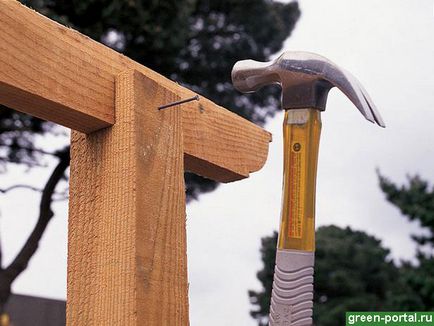 Pergola saját kezűleg - a táj design saját kezébe