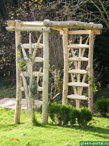 Pergola saját kezűleg - a táj design saját kezébe