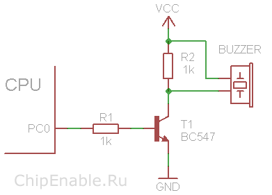 Piezoelectron și modul de conectare a acestuia la microcontroler