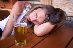 Starea de alcool în băuturi alcoolice, semne, consecințe