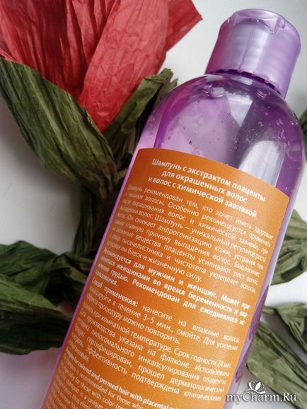 Placental cosmetics evinal serveste in beneficiul frumusetii parului - sampon evinal cu extract de placenta