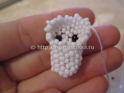 Beading cu ornamente, copaci și flori, schemă de mc