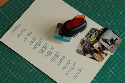 Un cadou pentru ziua tatălui cu mâinile sale - un mini-album cu o fotografie (clasă de master)