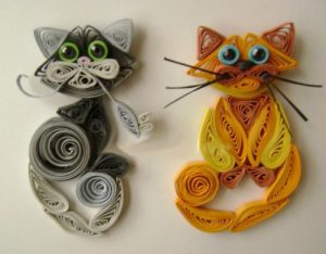 Részletes képek és videó bemutató torziós hattyú Quilling