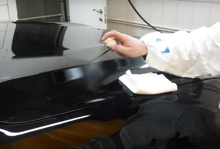 Покриття та полірування автомобіля рідким склом своїми руками