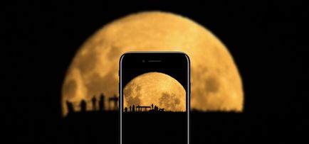 Правильно фотографуємо місяць за допомогою iphone