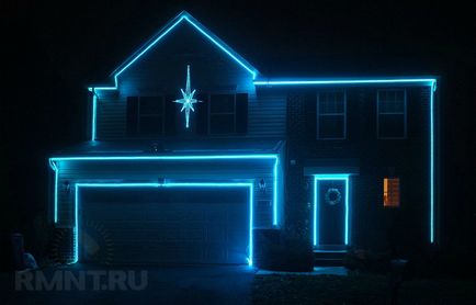 Decorațiuni festive Iluminatul de Crăciun la domiciliu