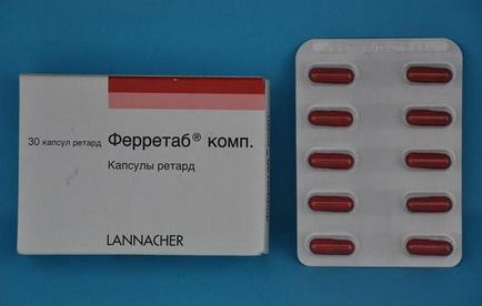 vaskészítmények (vas) vaspótló