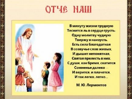 Презентація до уроку - православна молитва - початкові класи, презентації