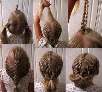 Зачіски для дівчаток на новий рік 2017 своїми руками на короткі, середні, довгі волосся, фото і