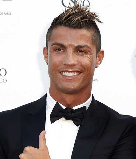 Coafuri ale jucătorului de fotbal Cristiano Ronaldo