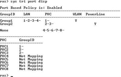 PVC a kötődést egy specifikus port ADSL-modem p660h