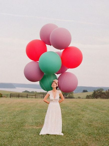 Decorare profesionala de nunta cu baloane