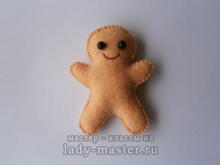 Gingerbread om din ficat, clasă de master cu fotografie, pas cu pas