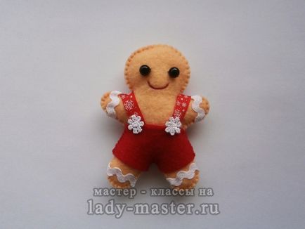 Gingerbread om din ficat, clasă de master cu fotografie, pas cu pas