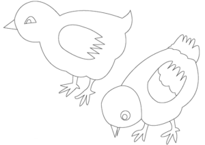 Роздрукувати розмальовки з птахами