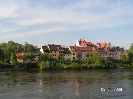 A történet az út Bavaria jelentést a látogatás Regensburg