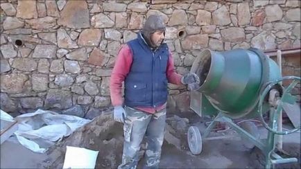 Mortar pentru așezarea pietrei - procesul de pregătire, fotografie, video, descriere și consiliere a maeștrilor