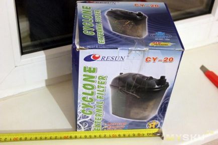 Resun cyclone external filter cy-20 aquarium canister