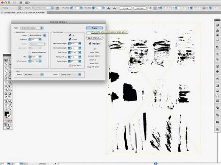 Döntetlen szüreti vektor rajz Adobe Illustrator, gyűjtemény microstock tippek