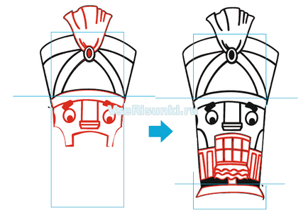 Desene ale nutcrackerului în etape - cum să desenezi un spărgător de nuci
