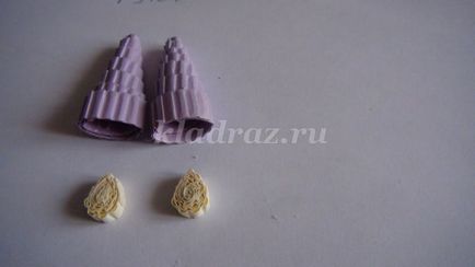 Crăciunul înger în tehnica quilling