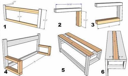 Mobilier de grădină proiecte neobișnuite și simple cu mâinile lor