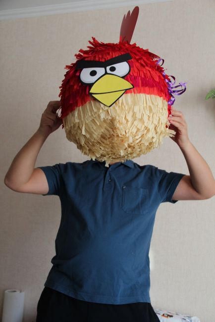 Cel mai neobișnuit cadou - facem o piñata! Casa de blog și familia - petrecerea timpului liber în familie - bloguri pandaland