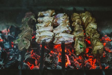 Secretele pregătirii unui kebab shish georgian