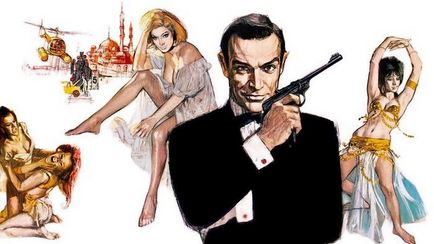 Misiunea secretă sunt toate fetele lui James Bond (18), în lumea cinematografiei