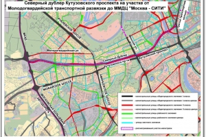 Північний дублер Кутузовського проспекту почнуть будувати в кінці 2017 - початку 2018 років