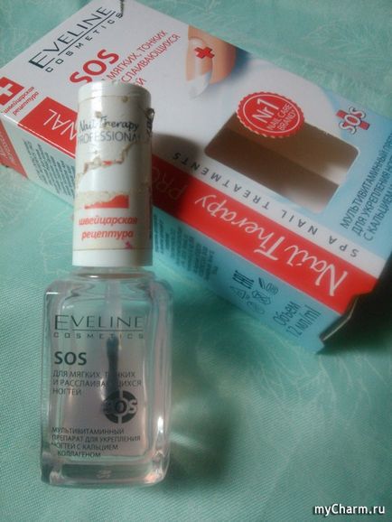Sos-допомога для ослаблених нігтів - eveline cosmetics препарат sos мультивітамінний для зміцнення