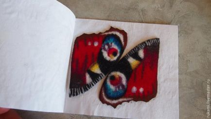 Створюємо крила метелика з вовни - ярмарок майстрів - ручна робота, handmade