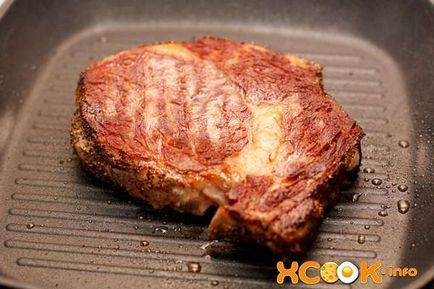 Ribeye steak - recept fotókkal, hogyan kell főzni otthon egy serpenyőben