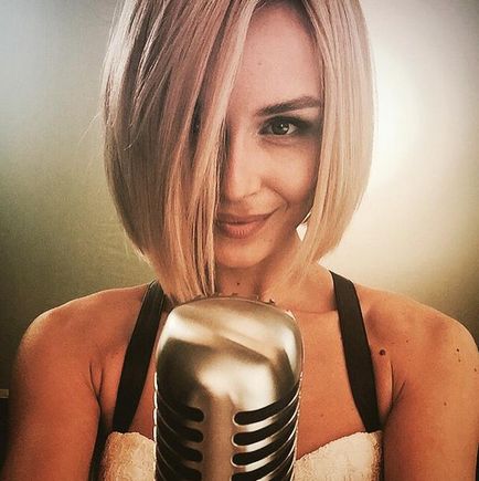 Tunsul ca Polina Gagarina, cum ar fi